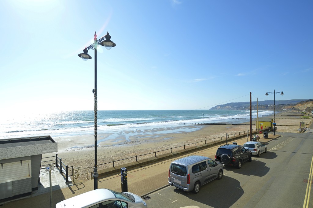 Lot: 73 - TWO-BEDROOM SEAFRONT FLAT WITH PARKING - View from Living Room